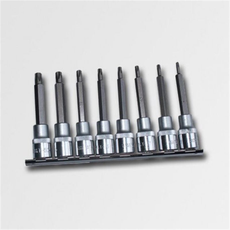 Trebor Sada nástavcov torx T20-T50mm 100mm 1 / 2 &quot PC6923
