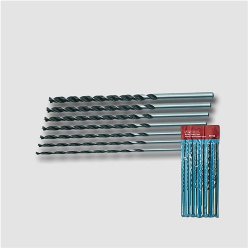 STAVTOOL Vrtáky do dreva 300mm sada 7 dielov P11158