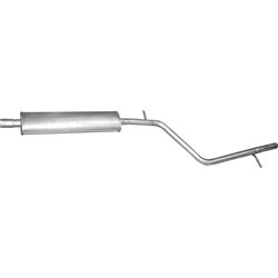 Stredný tlmič výfuku  EDEX 02.14