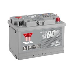 YUASA 80 Ah Autobatéria12V ,740 A ,YBX5096