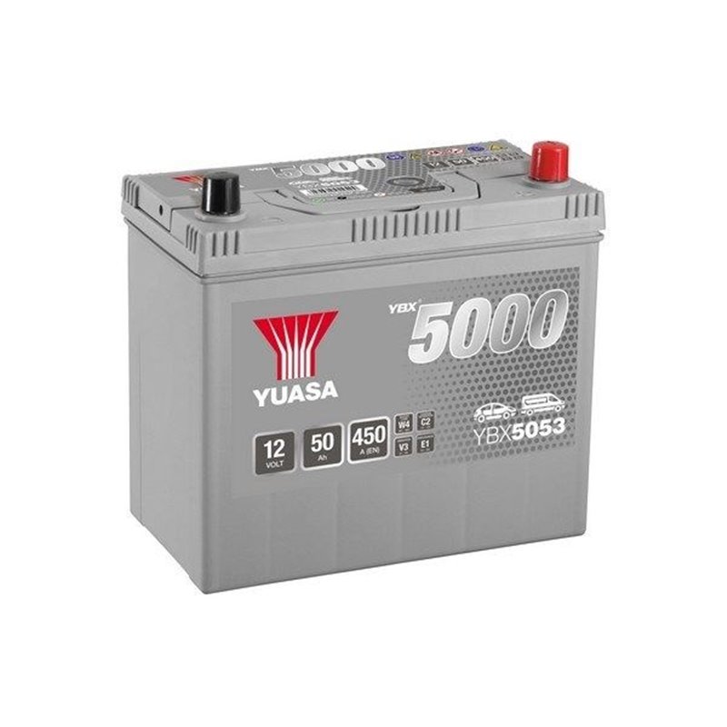 YUASA 50 Ah Autobatéria12V ,450 A ,YBX5053