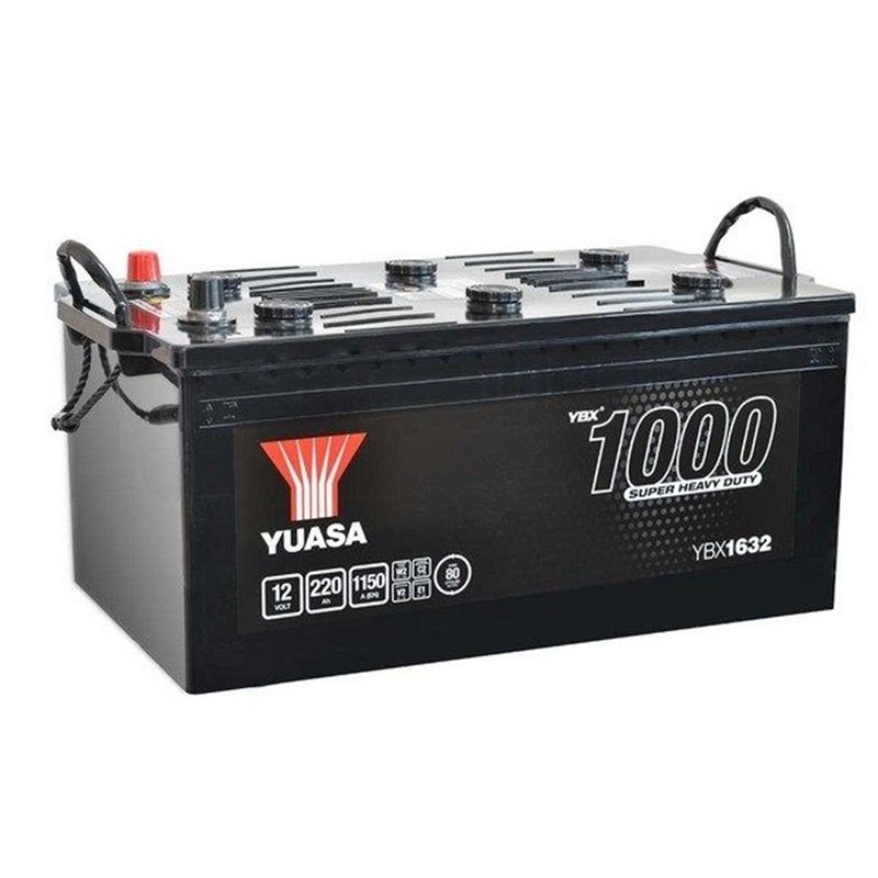 YUASA 220Ah , 1150A ,autobatéria YBX1632