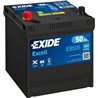 EXIDE Excell 50Ah Autobatéria, 12V , 360A , ĽAVÁ !!! EB505