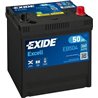 EXIDE Excell 50Ah Autobatéria, 12V , 360A , EB504