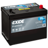EXIDE Premium 75AhAutobatéria 12V , 630A, EA754