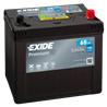 EXIDE Premium 65AhAutobatéria 12V , 580A , EA654