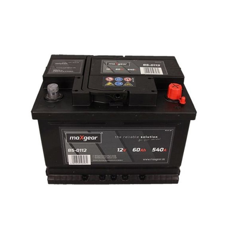 MAXGEAR 60AH Autobateria , 12V, 540A , 560409054 D722, 85-0112