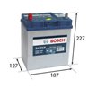 BOSCH S3 40Ah Autobatéria 12V, 330A , ĽAVÁ !!! 0 092 S40 190