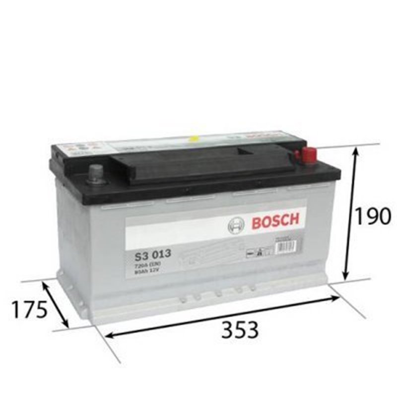 BOSCH S3 90 Ah Autobatéria12V , 720 A ,0 092 S30 130