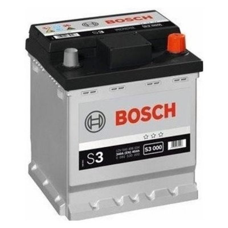 BOSCH S3 40Ah Autobatéria12V , 340A , 0 092 S30 000