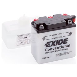 EXIDE motobatéria 6V , 6AH , 40A , 6N6-3B-1