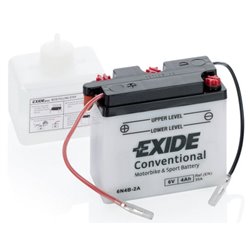 EXIDE motobatéria 6V , 4AH , 35A , 6N4B-2A