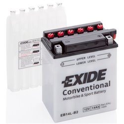 EXIDE motobatéria 12 V, 14 Ah, 145 A, EB14L-B2