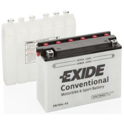 EXIDE motobatéria 12 V, 16 Ah, 175 A, EB16AL-A2