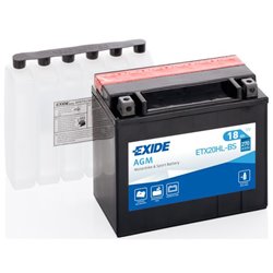 EXIDE motobatéria 12 V, 18 Ah, 270 A, ETX20HL-BS