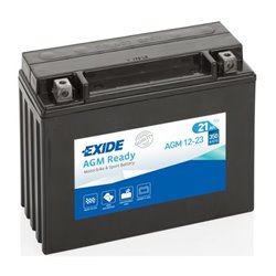 EXIDE motobatéria 12 V,21 Ah, 350 A, AGM12-23