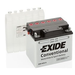 EXIDE motobatéria 12 V, 30 Ah, 300 A, E60-N30-A