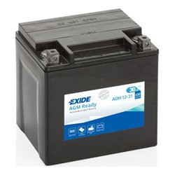 Exide motobatéria, 30Ah, 430A, 12V, AGM12-31