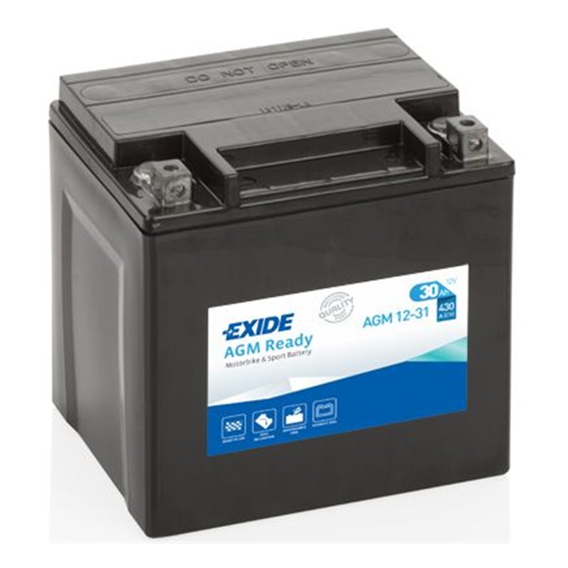 Exide motobatéria, 30Ah, 430A, 12V, AGM12-31