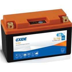 EXIDE motobatéria 12 V, 3,5 Ah, 210 A, ELT9B
