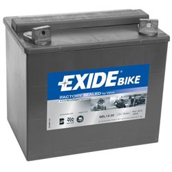 EXIDE motobatéria 12 V, 30 Ah, 180 A, GEL12-30