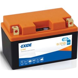 EXIDE Li-ion motobatéria 12 V, 4 Ah, 230 A, ELTZ10S