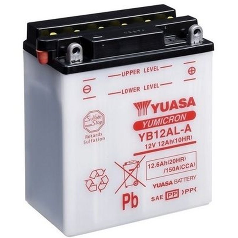 YUASA motobatéria YB12AL-A