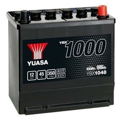 YUASA autobatéria 12 V, 45 Ah, 350 A, YBX1048