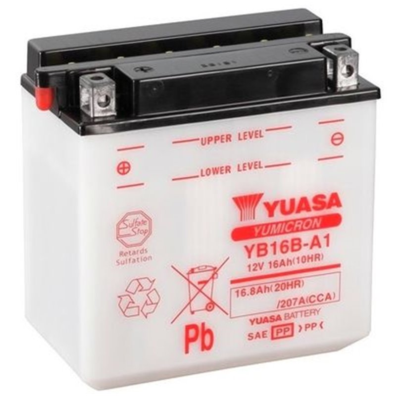 YUASA motobatéria YB16B-A1