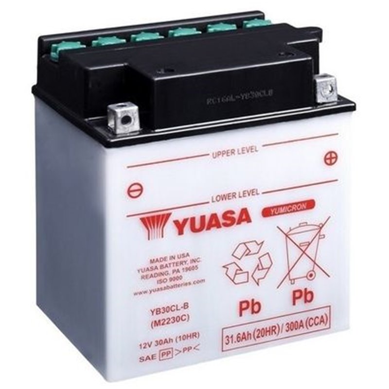 YUASA motobatéria 12V, 30Ah, YB30CL-B
