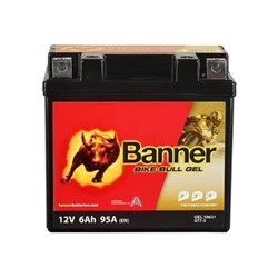 Banner Bike Bull GEL 6AH Motobatéria 12V 95A GT7-3, 506 21