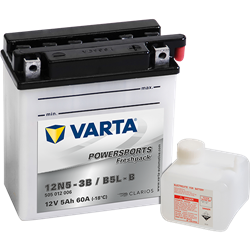 VARTA motobatéria 12V 5AH 60A 12N5-3B 505 012 006