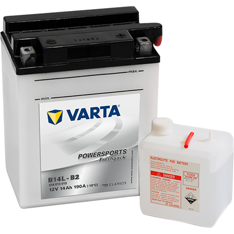 VARTA motobatéria 12V 14AH 190A B14L-B2 514 013 019