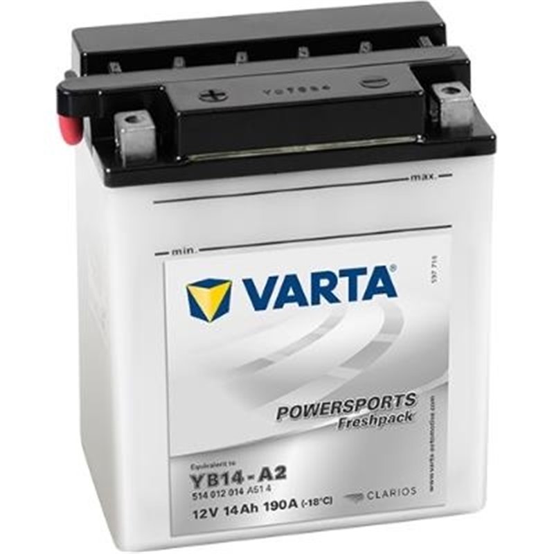 VARTA motobatéria 12V 14AH 190A YB14-A2 514 012 014