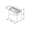 BOSCH motobatéria 12V , 7AH , 74A , 0 092 M4F 210