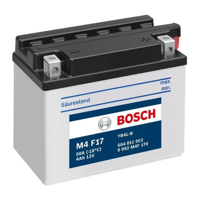BOSCH motobatéria 12V , 4AH , 50A , 0 092 M4F 170
