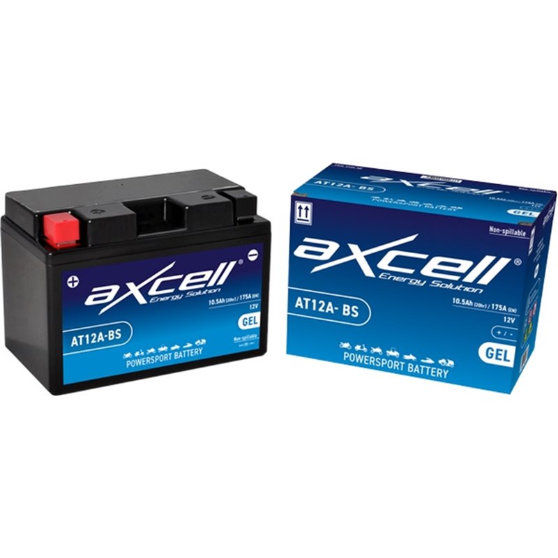 AXCELL motobatéria 12V 10Ah GEL, AT12A-BS GEL