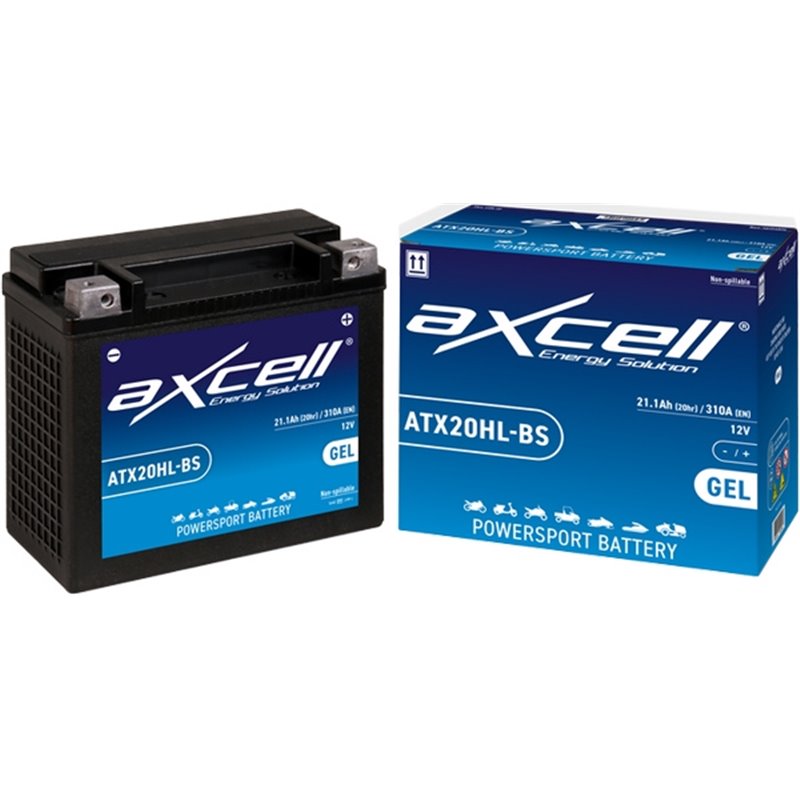 AXCELL motobatéria 12V 21Ah GEL, ATX20HL-BS GEL