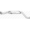Stredný tlmič výfuku BOSAL 278-791
