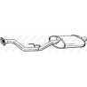 Stredný tlmič výfuku BOSAL 280-013