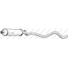 Stredný tlmič výfuku BOSAL 282-011