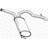 Koncový tlmič výfuku BOSAL 281-797