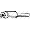 Stredný tlmič výfuku BOSAL 227-093