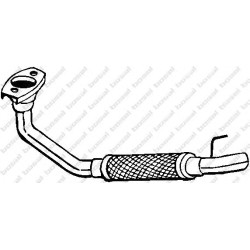 Výfukové potrubie BOSAL 788-491