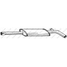 Stredný tlmič výfuku BOSAL 279-917