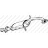 Stredný tlmič výfuku BOSAL 177-109
