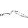 Predný tlmič výfuku BOSAL 278-301