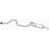 Koncový tlmič výfuku BOSAL 286-823