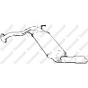 Koncový tlmič výfuku BOSAL 281-855