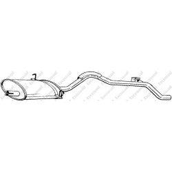 Koncový tlmič výfuku POLMO 15.103